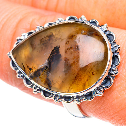 Montana Agate Rings handcrafted by Ana Silver Co - RING93920