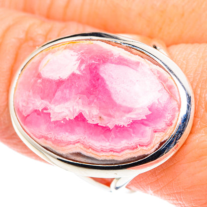 Rhodochrosite Rings handcrafted by Ana Silver Co - RING93926