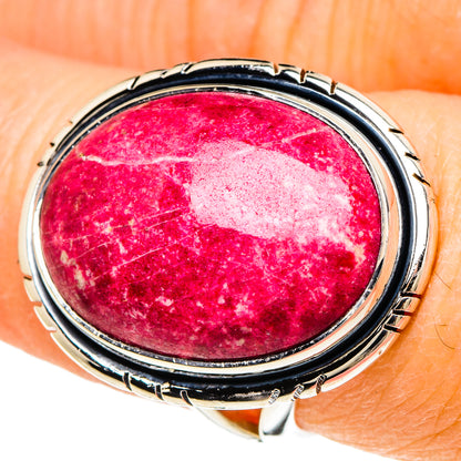 Thulite Rings handcrafted by Ana Silver Co - RING93944