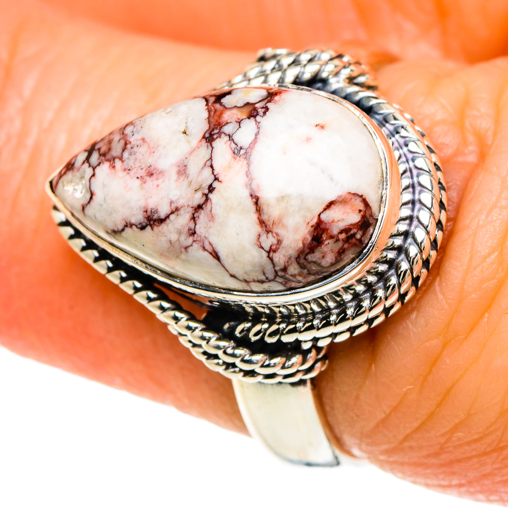 Wild Horse Jasper Rings handcrafted by Ana Silver Co - RING93989