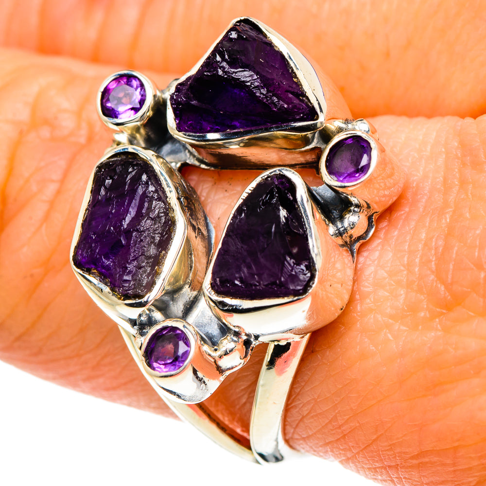 Amethyst Rings handcrafted by Ana Silver Co - RING93996