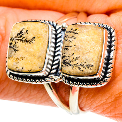 Germany Psilomelane Rings handcrafted by Ana Silver Co - RING94011