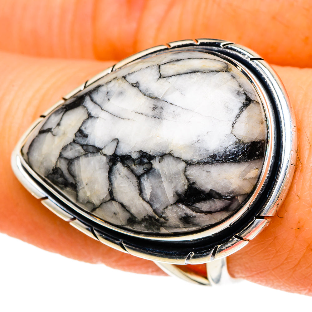 Pinolith Jasper Rings handcrafted by Ana Silver Co - RING94104
