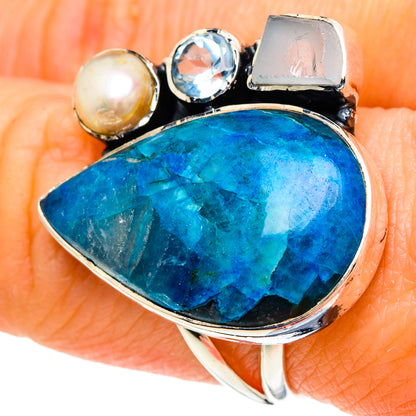 Apatite Rings handcrafted by Ana Silver Co - RING94108