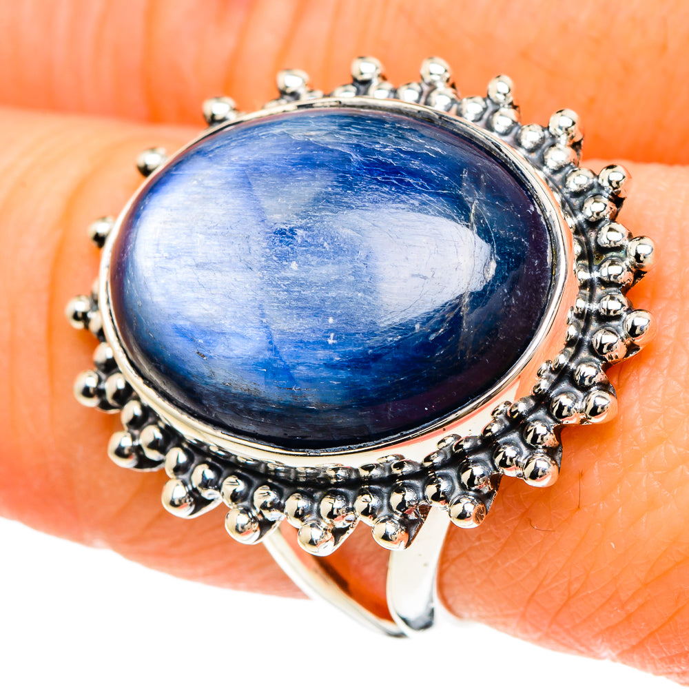 Kyanite Rings handcrafted by Ana Silver Co - RING94113
