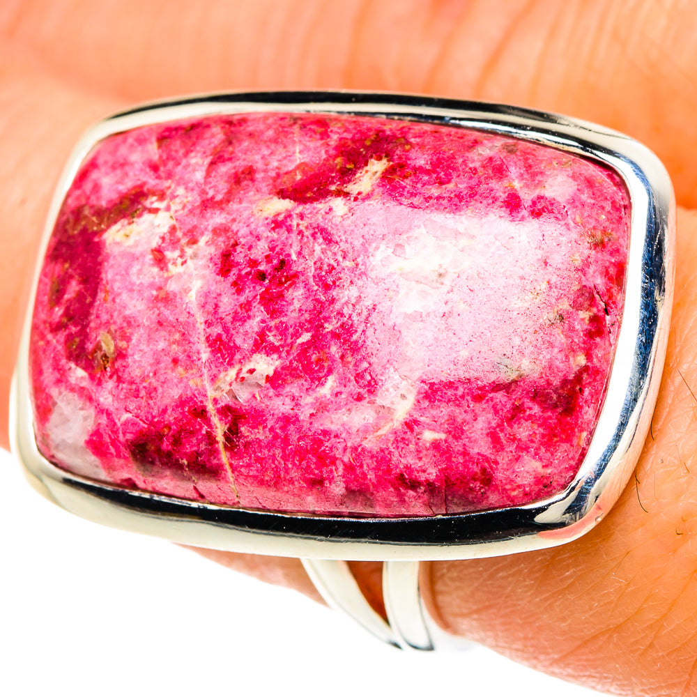 Thulite Rings handcrafted by Ana Silver Co - RING94134
