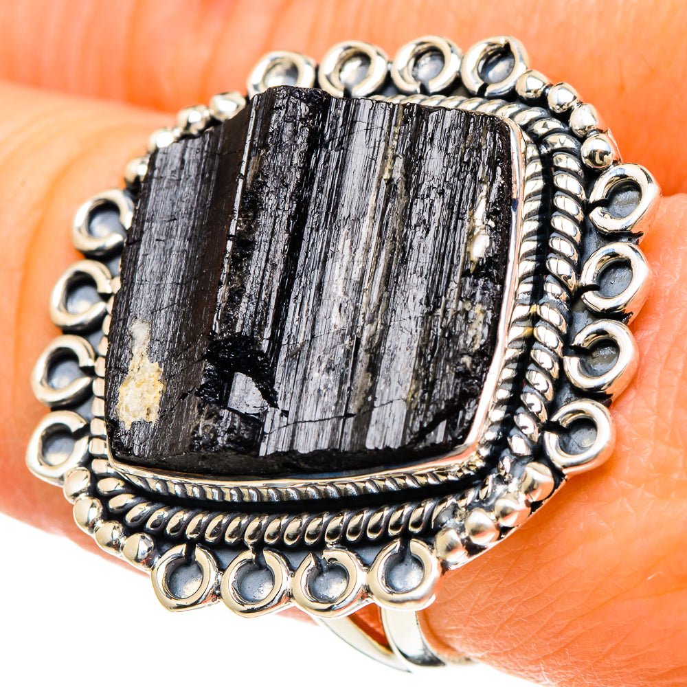 Tektite Rings handcrafted by Ana Silver Co - RING94140