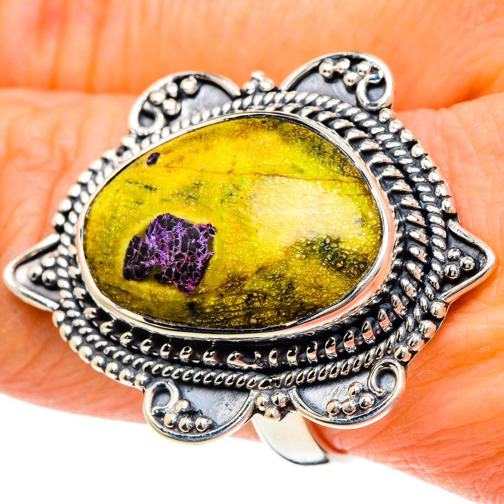Atlantisite Rings handcrafted by Ana Silver Co - RING94153