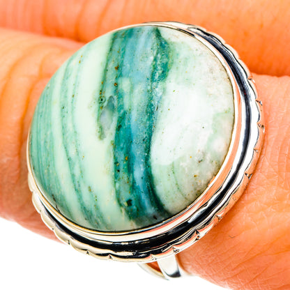 Ocean Jasper Rings handcrafted by Ana Silver Co - RING94165