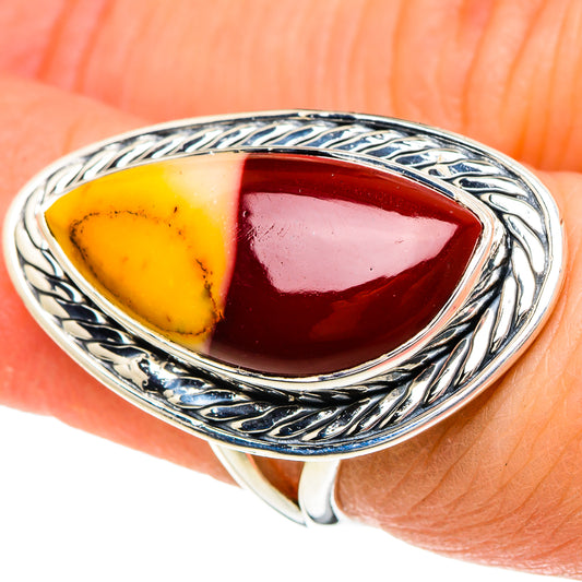 Mookaite Rings handcrafted by Ana Silver Co - RING94174