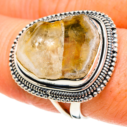 Citrine Rings handcrafted by Ana Silver Co - RING94176