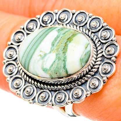 Ocean Jasper Rings handcrafted by Ana Silver Co - RING94203