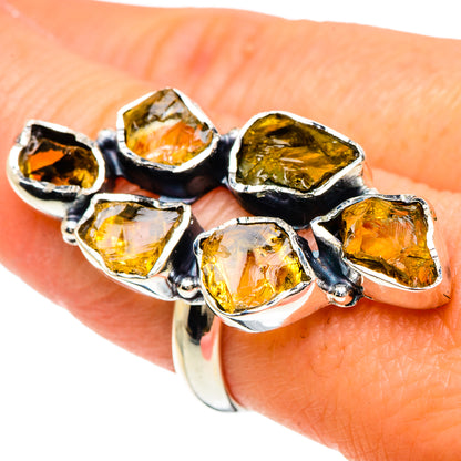 Citrine Rings handcrafted by Ana Silver Co - RING94211