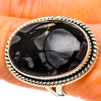Picasso Jasper Rings handcrafted by Ana Silver Co - RING94223