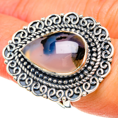 Montana Agate Rings handcrafted by Ana Silver Co - RING94226