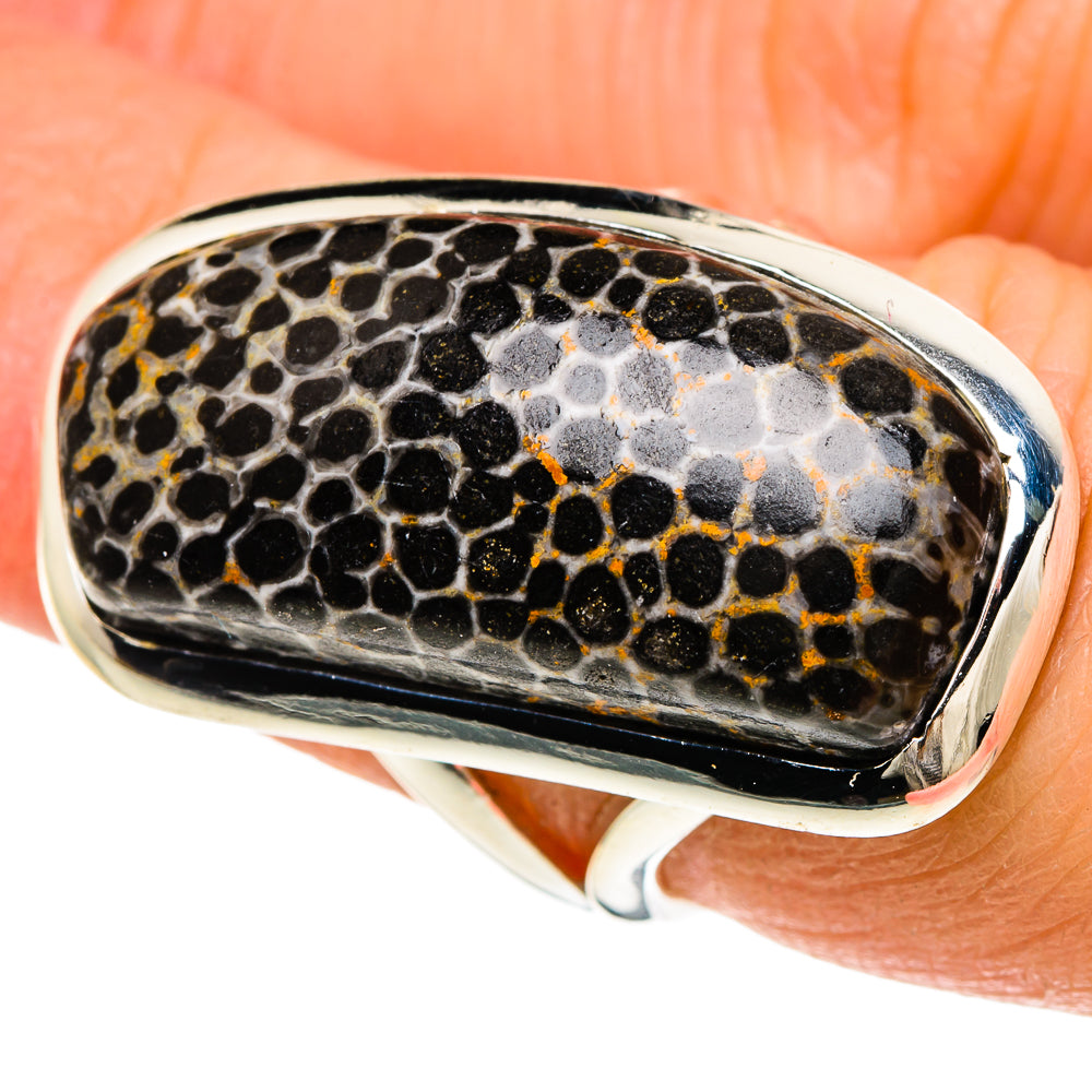 Stingray Coral Rings handcrafted by Ana Silver Co - RING94234