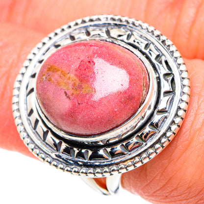 Thulite Rings handcrafted by Ana Silver Co - RING94262