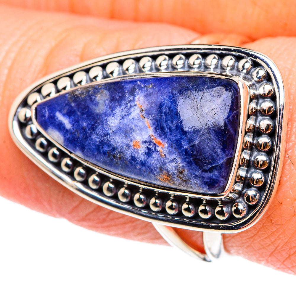 Sodalite Rings handcrafted by Ana Silver Co - RING94279
