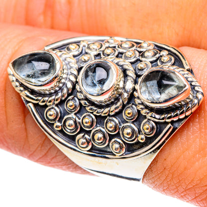 Aquamarine Rings handcrafted by Ana Silver Co - RING94280