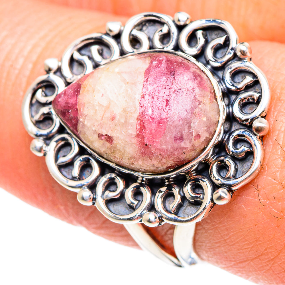Thulite Rings handcrafted by Ana Silver Co - RING94289