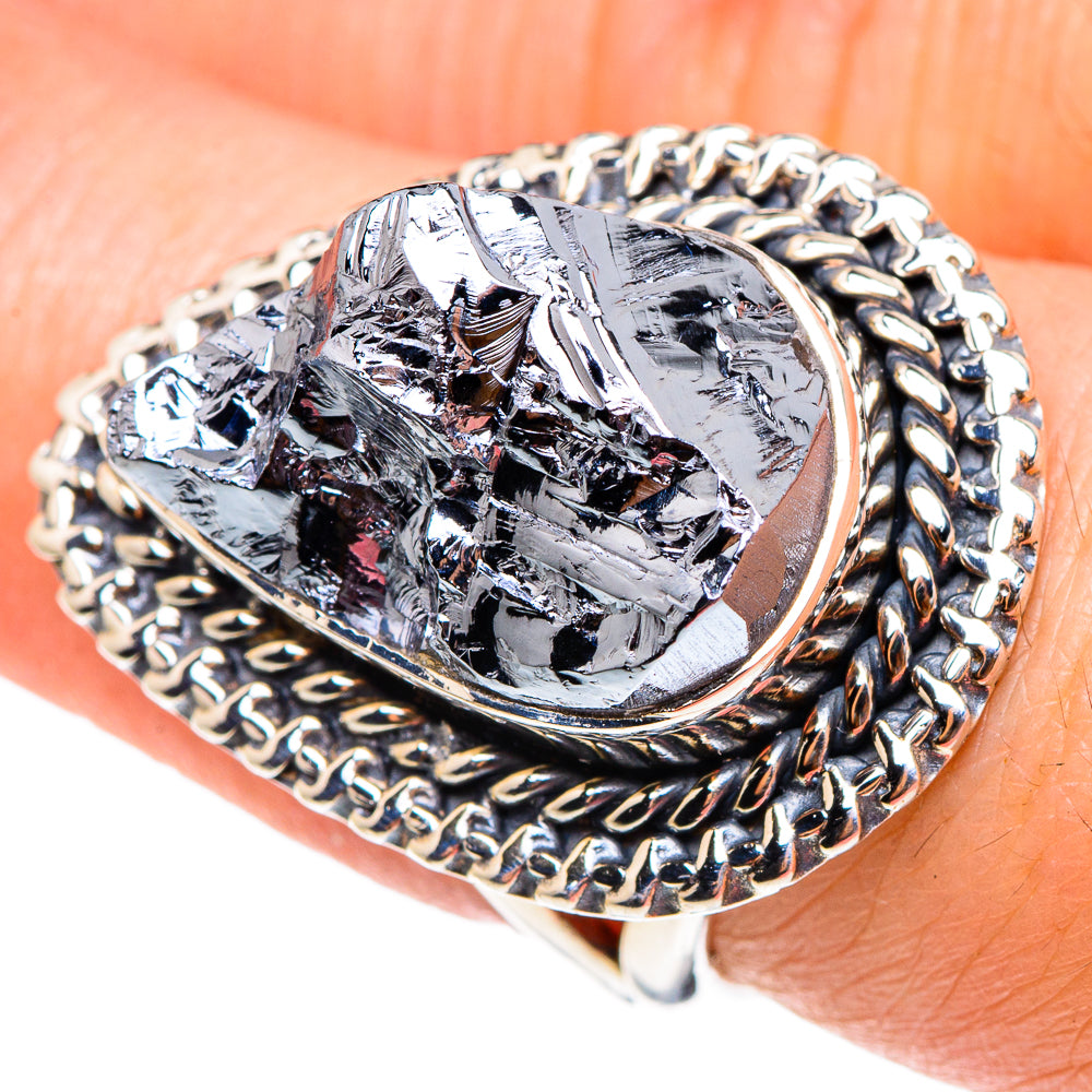 Shungite Rings handcrafted by Ana Silver Co - RING94303