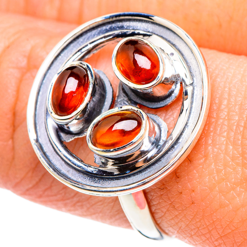Carnelian Rings handcrafted by Ana Silver Co - RING94316