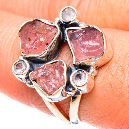 Rose Quartz Rings handcrafted by Ana Silver Co - RING94317
