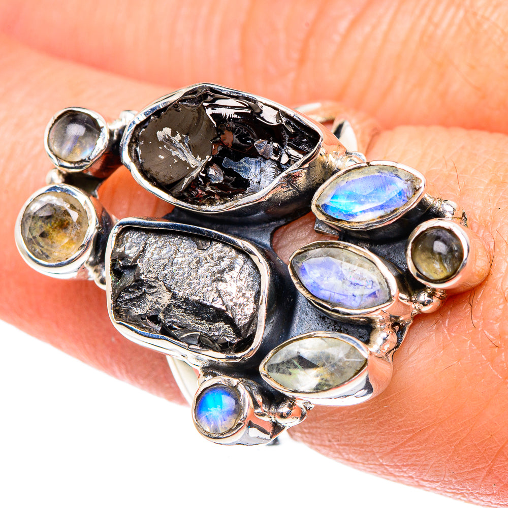 Shungite Rings handcrafted by Ana Silver Co - RING94322