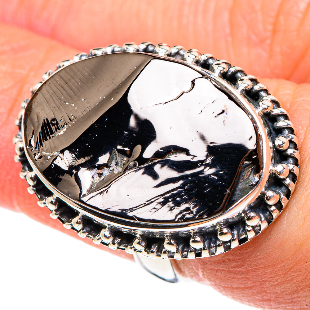 Shungite Rings handcrafted by Ana Silver Co - RING94323