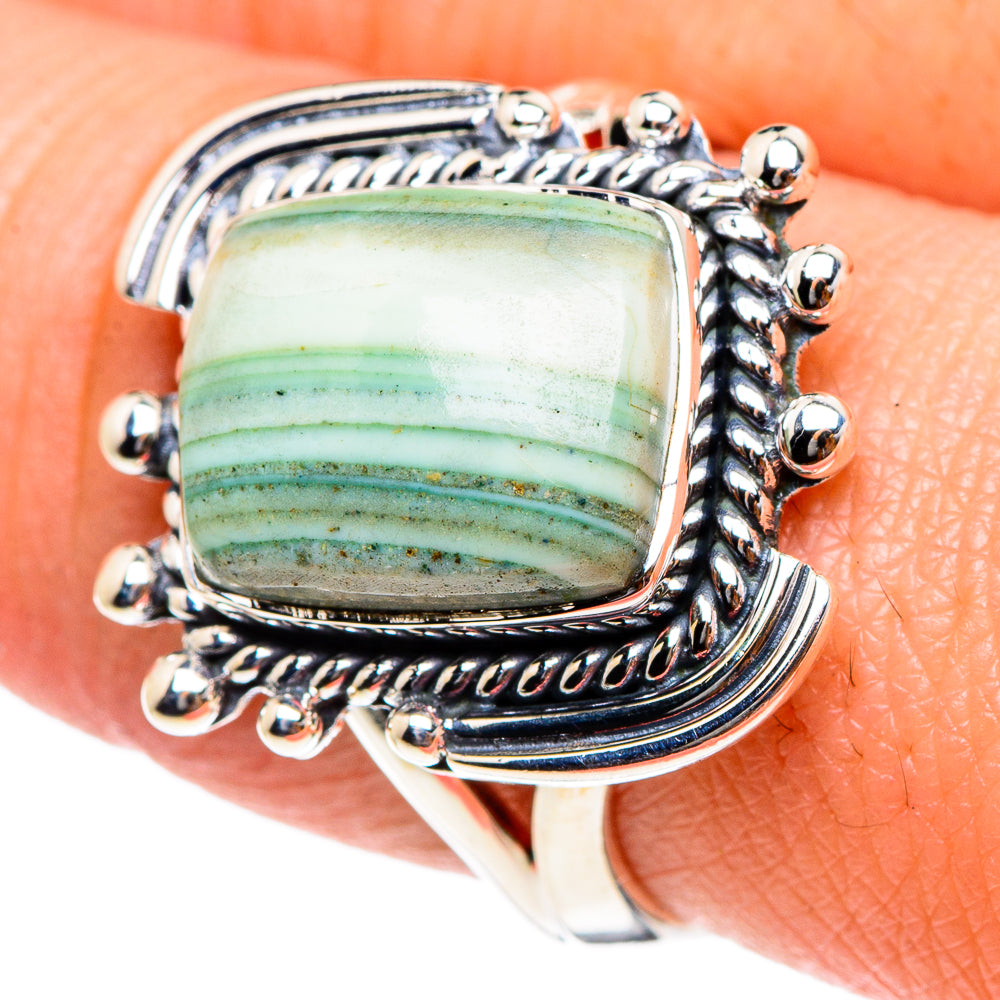 Ocean Jasper Rings handcrafted by Ana Silver Co - RING94337