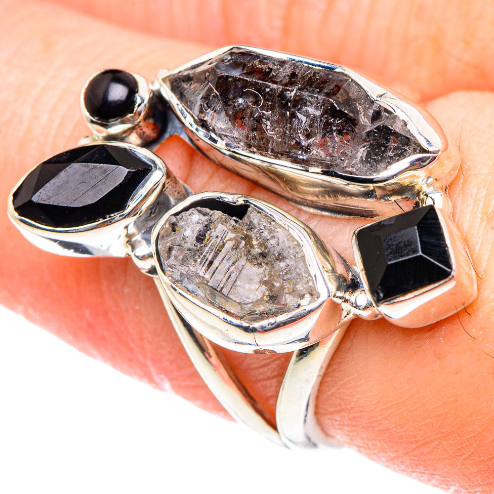 Herkimer Diamond Rings handcrafted by Ana Silver Co - RING94348