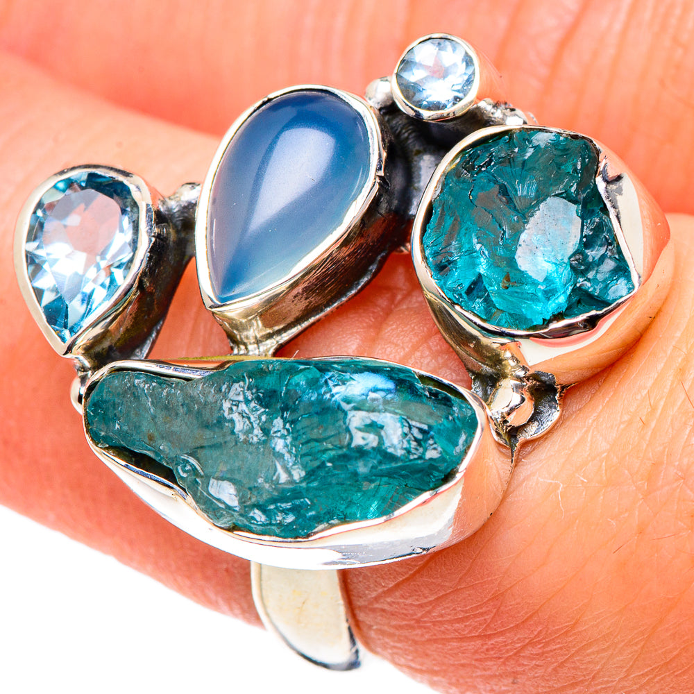Apatite Rings handcrafted by Ana Silver Co - RING94355