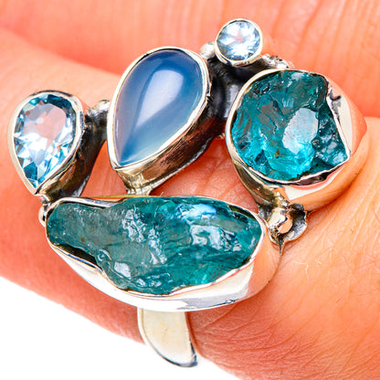 Apatite Rings handcrafted by Ana Silver Co - RING94355