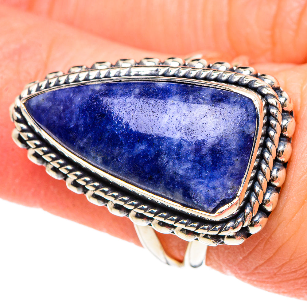 Sodalite Rings handcrafted by Ana Silver Co - RING94357