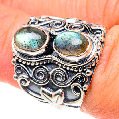Labradorite Rings handcrafted by Ana Silver Co - RING94360