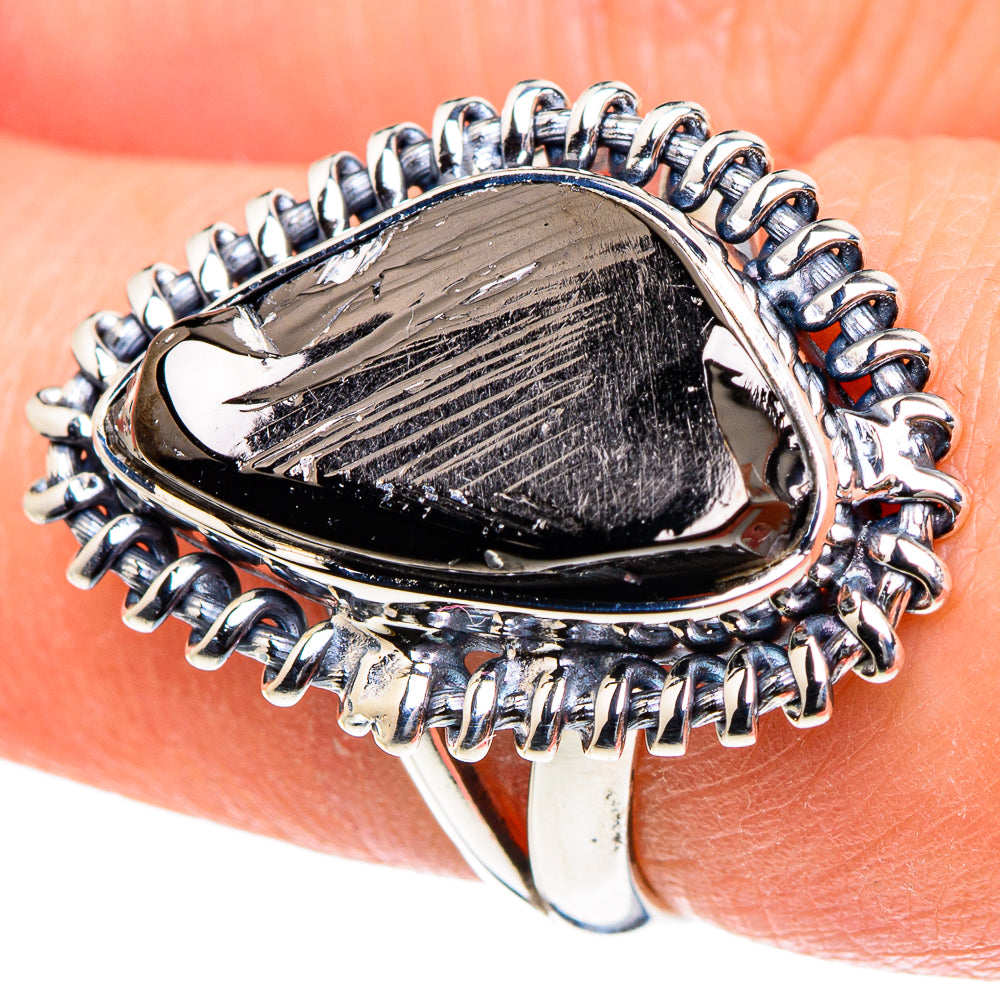 Shungite Rings handcrafted by Ana Silver Co - RING94368