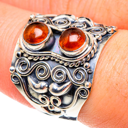 Carnelian Rings handcrafted by Ana Silver Co - RING94384