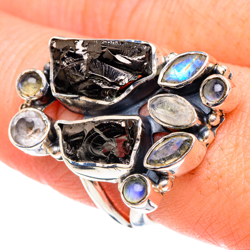 Shungite Rings handcrafted by Ana Silver Co - RING94386