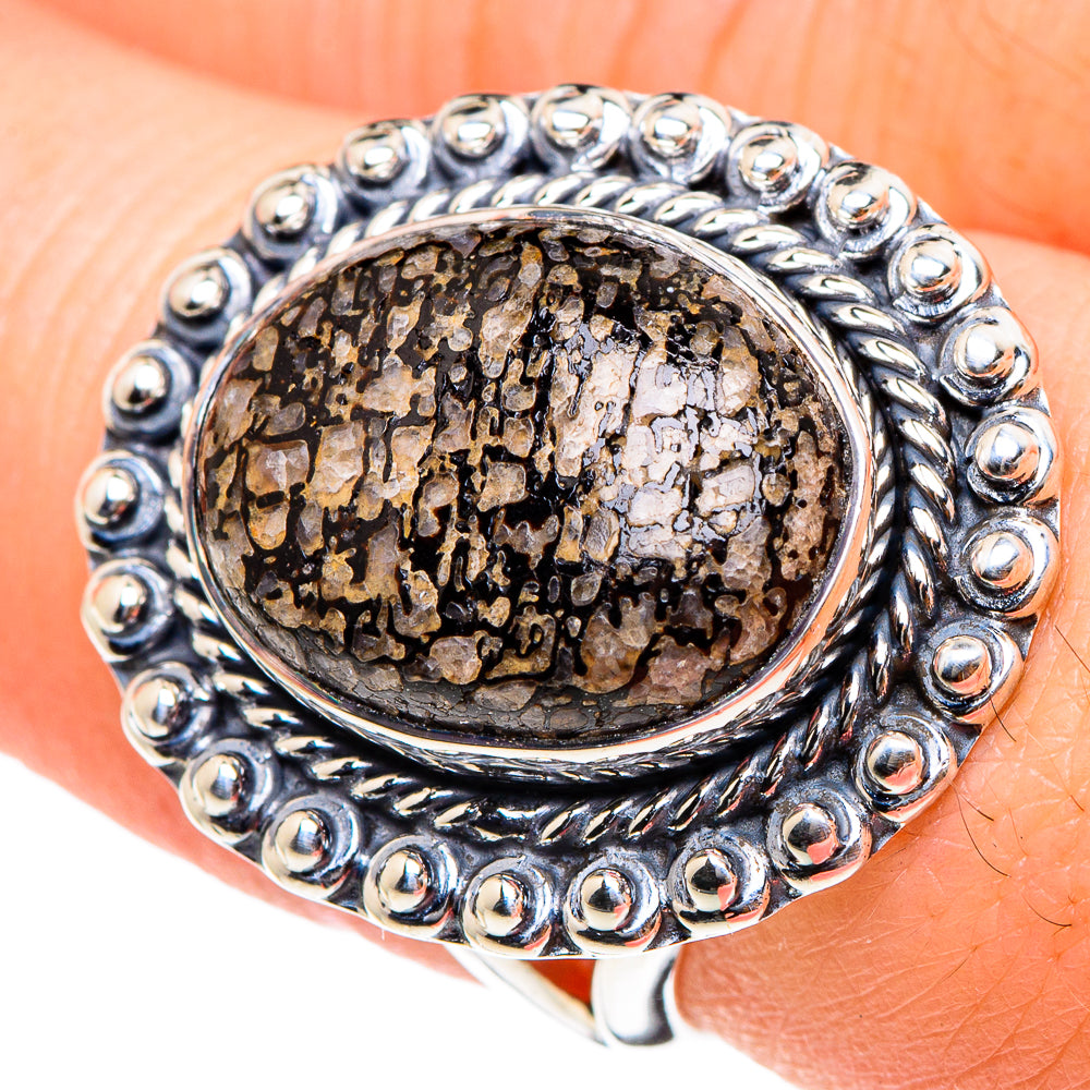 Dinosaur Bone Rings handcrafted by Ana Silver Co - RING94397