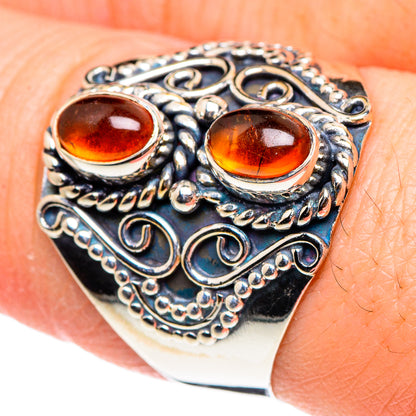 Carnelian Rings handcrafted by Ana Silver Co - RING94398