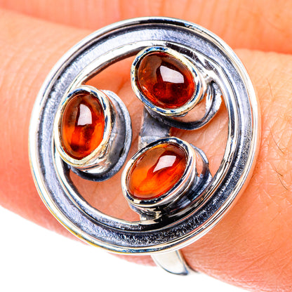 Carnelian Rings handcrafted by Ana Silver Co - RING94408
