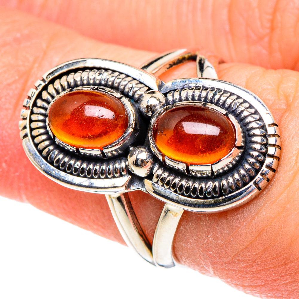 Carnelian Rings handcrafted by Ana Silver Co - RING94409