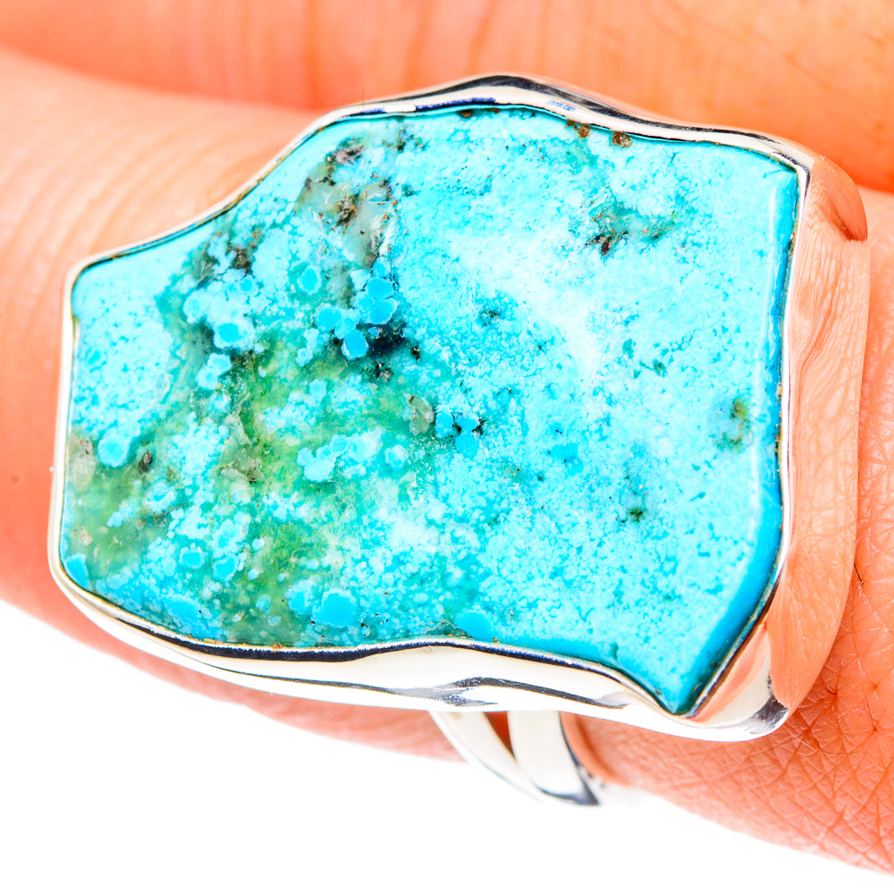 Chrysocolla Rings handcrafted by Ana Silver Co - RING94421