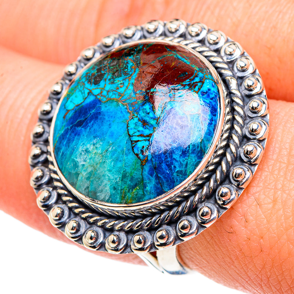Shattuckite Rings handcrafted by Ana Silver Co - RING94423
