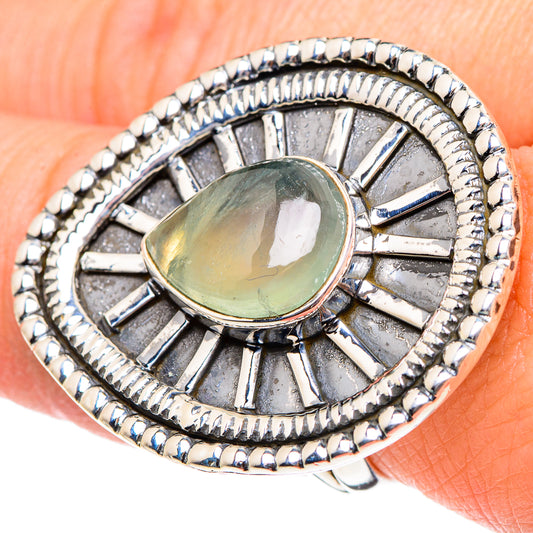 Prehnite Rings handcrafted by Ana Silver Co - RING94428
