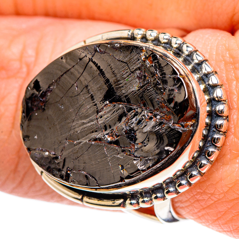 Shungite Rings handcrafted by Ana Silver Co - RING94448