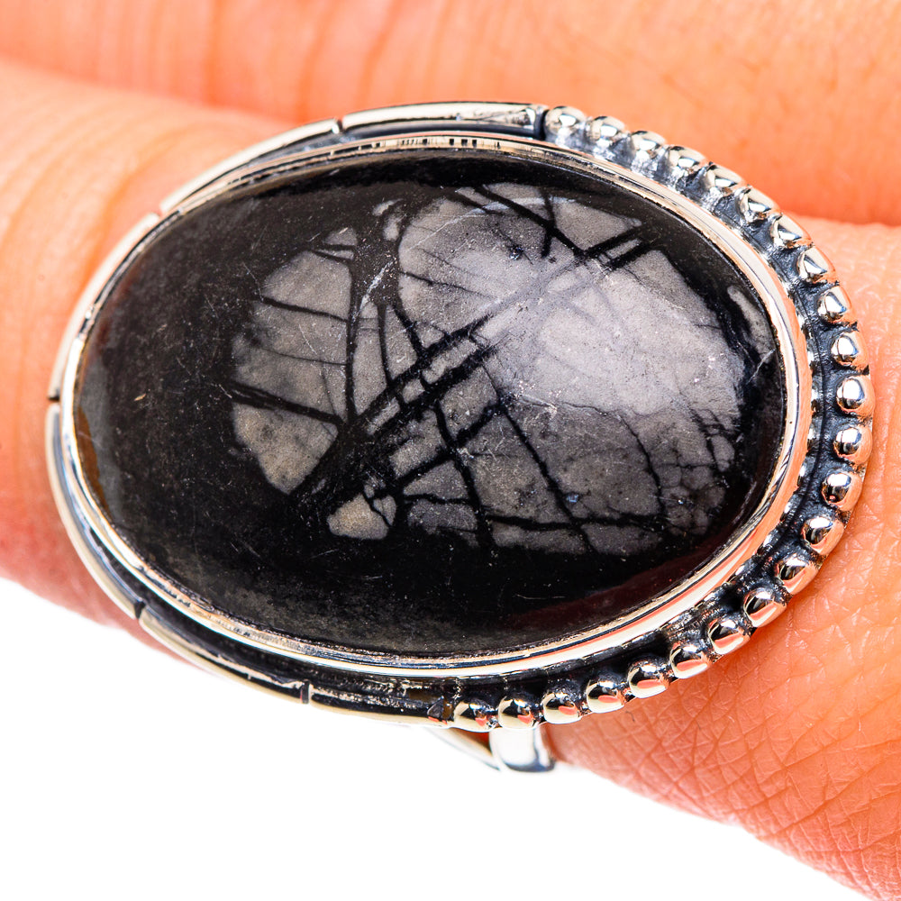 Picasso Jasper Rings handcrafted by Ana Silver Co - RING94449