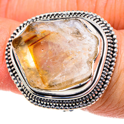 Citrine Rings handcrafted by Ana Silver Co - RING94479