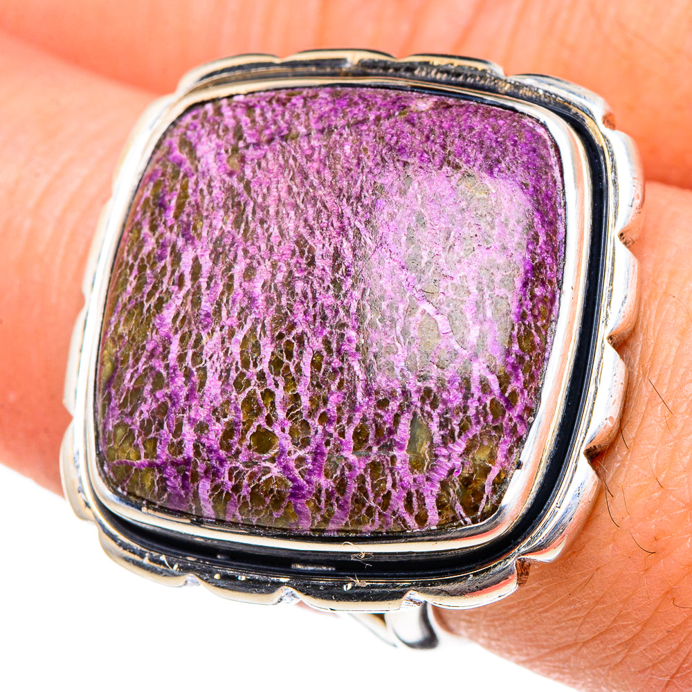 Stichtite Rings handcrafted by Ana Silver Co - RING94487