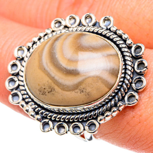 Willow Creek Jasper Rings handcrafted by Ana Silver Co - RING94512